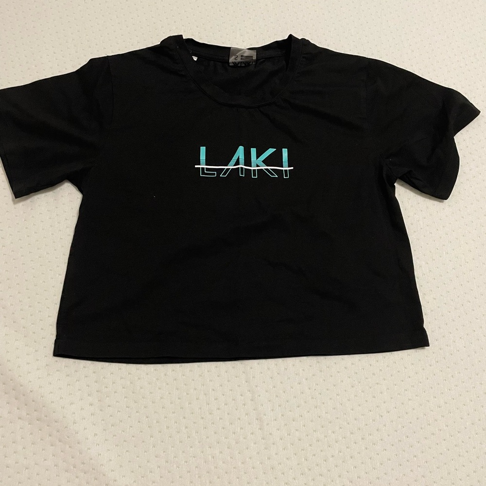 Black Women's Crop Top